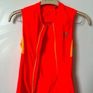 Pearl Izumi Women's Pursuit Sleeveless Jersey | Size:S | Color: Coral/Orange